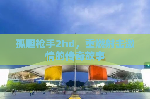 孤胆枪手2hd，重燃射击激情的传奇故事