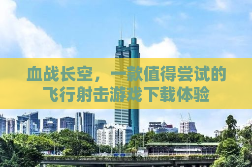 血战长空，一款值得尝试的飞行射击游戏下载体验
