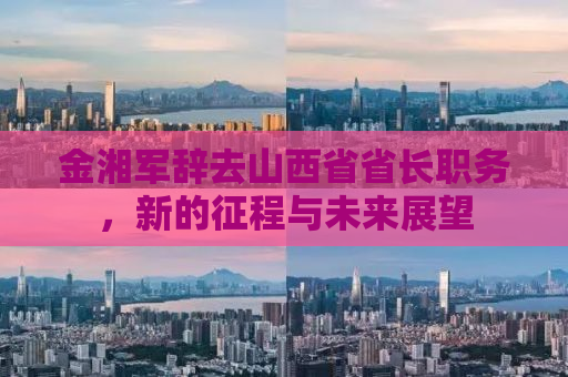 金湘军辞去山西省省长职务，新的征程与未来展望