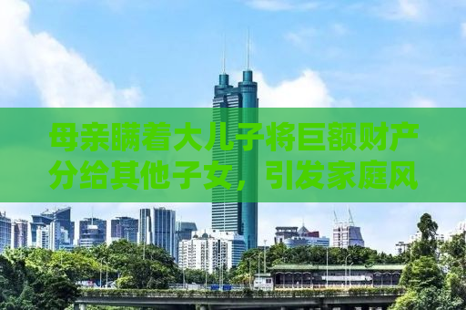 母亲瞒着大儿子将巨额财产分给其他子女，引发家庭风波