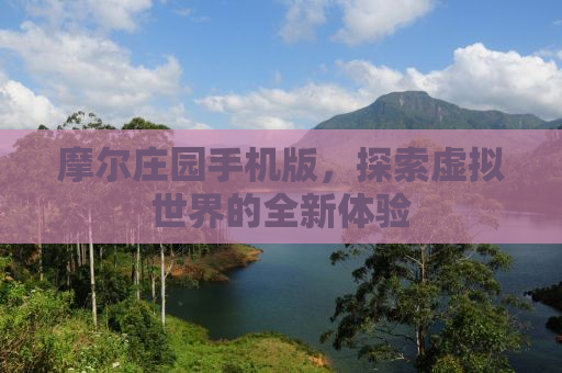 摩尔庄园手机版，探索虚拟世界的全新体验