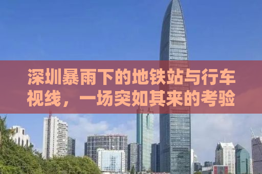 深圳暴雨下的地铁站与行车视线，一场突如其来的考验