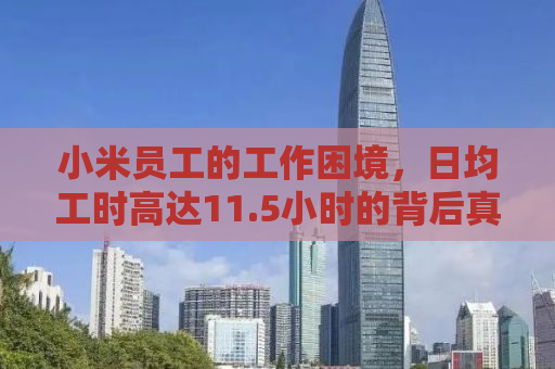 小米员工的工作困境，日均工时高达11.5小时的背后真相