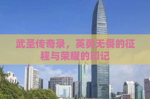 武圣传奇录，英勇无畏的征程与荣耀的印记