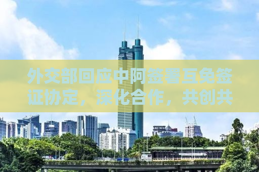 外交部回应中阿签署互免签证协定，深化合作，共创共赢新局面