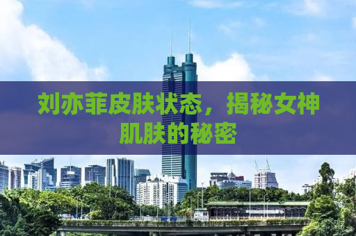 刘亦菲皮肤状态，揭秘女神肌肤的秘密