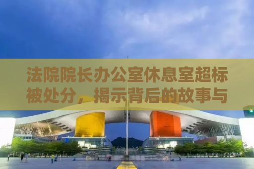 法院院长办公室休息室超标被处分，揭示背后的故事与启示
