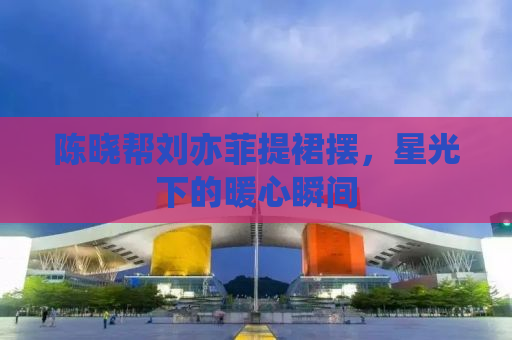 陈晓帮刘亦菲提裙摆，星光下的暖心瞬间