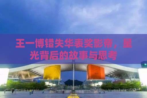 王一博错失华表奖影帝，星光背后的故事与思考