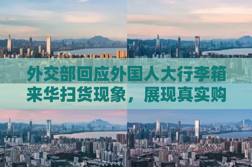 外交部回应外国人大行李箱来华扫货现象，展现真实购物需求与消费趋势