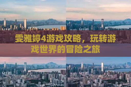 雯雅婷4游戏攻略，玩转游戏世界的冒险之旅