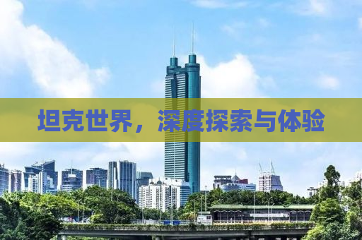 坦克世界，深度探索与体验