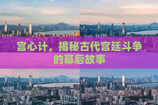 宫心计，揭秘古代宫廷斗争的幕后故事