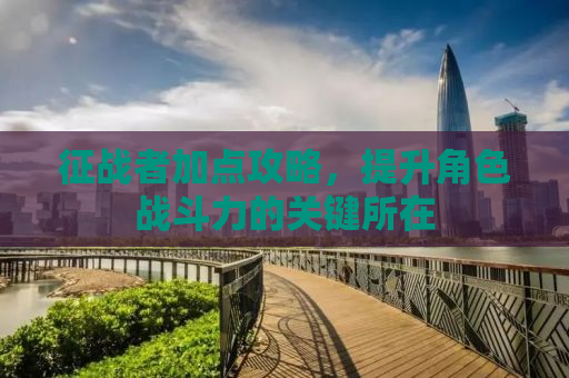 征战者加点攻略，提升角色战斗力的关键所在