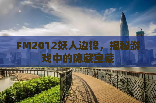 FM2012妖人边锋，揭秘游戏中的隐藏宝藏