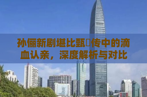 孙俪新剧堪比甄嬛传中的滴血认亲，深度解析与对比